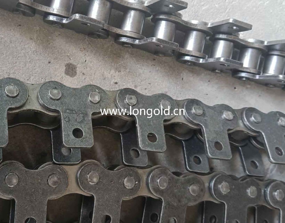 每2節帶SK1附件不銹鋼A系列小型輸送鏈 SS規格