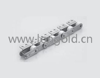 每2節帶A1/A2附件塑料滾子雙倍節距鏈條低噪音型NP規格