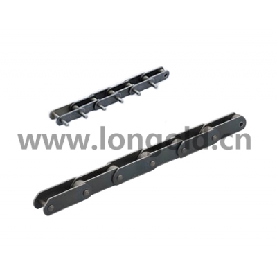 每2節(jié)帶加長(zhǎng)銷附件雙倍節(jié)距輸送鏈